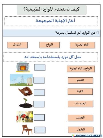 موارد الأرض