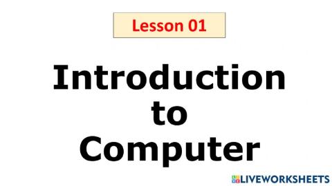 Lesson 01