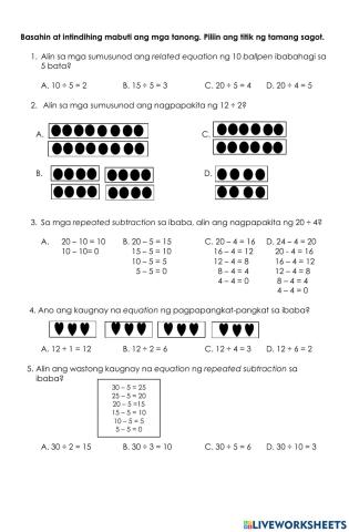 Illustrating division