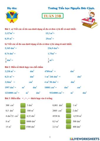 Bài Kiểm tra tuần 23B - Ngô Huyền