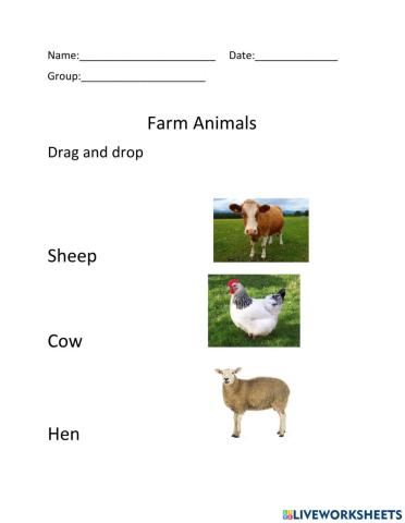 Farm animals