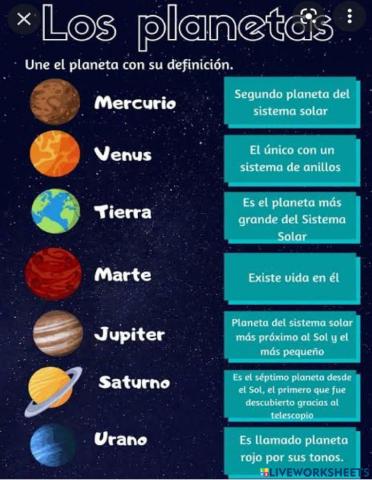 El sistema solar