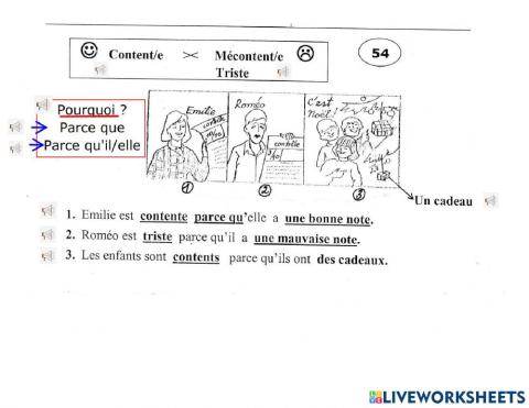 Ecoute et lis à haute voix.