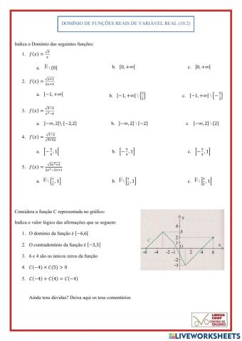 Funções 10.2