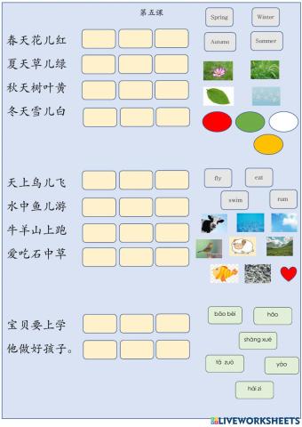 自编第五课 配对