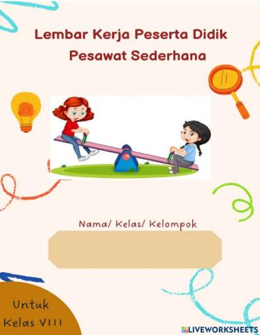 LKPD Pesawat Sederhana