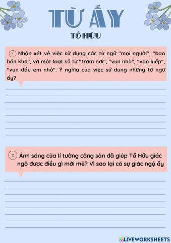 Từ Ấy - Khổ 2