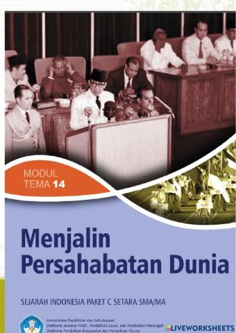 Menjalin persahabatan dunia