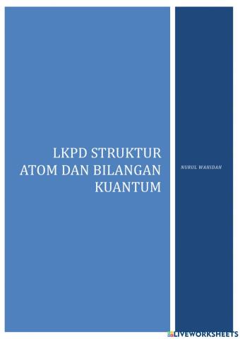 Struktur atom dan bilangan kuantum