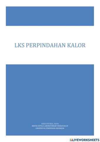 LKS Perpindahan Kalor Desi Fitria