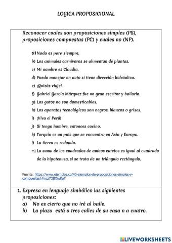 Lógica proposicional