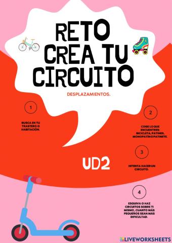 Reto: Crea tu circuito