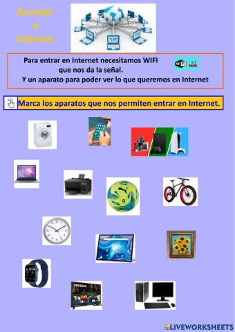 Acceder a internet