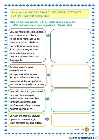 Acentuación en Galego