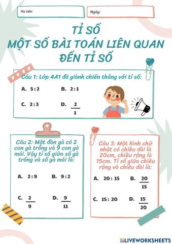 Tỉ số