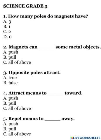 Science 3 week 28