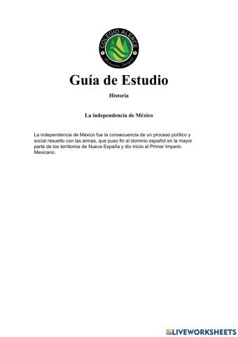 Guia de estudio