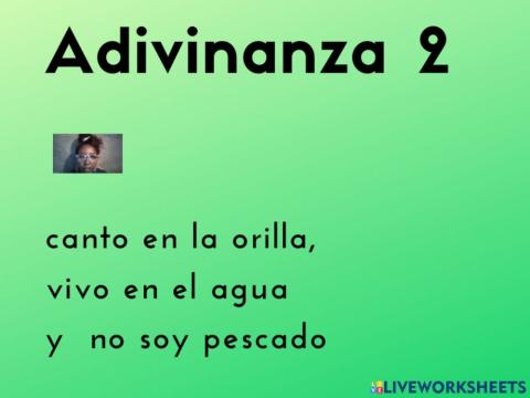 Adivinanza 2