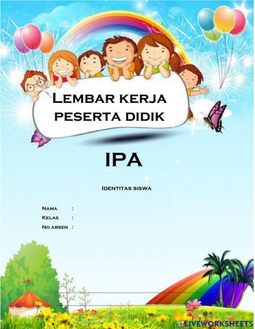 LKPD IPA kelas 6A