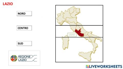 Lazio posizione