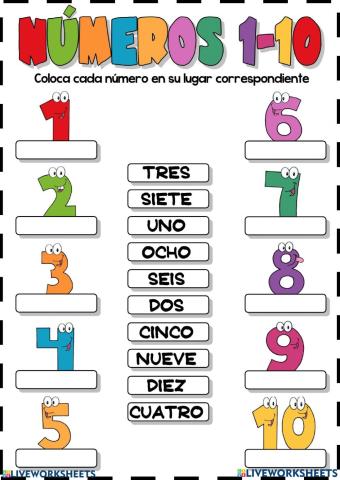 Identificación de números