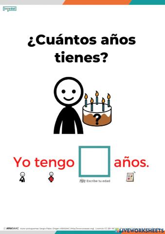 ¿Cuántos años tienes?