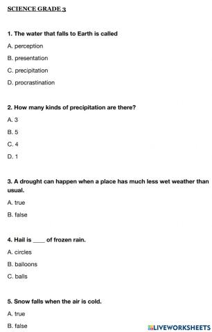 Science 3 week 29