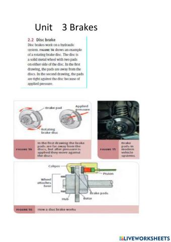 Unit 3  Brakes