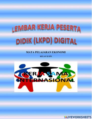 LKPD Kerja sama ekonomi internasional