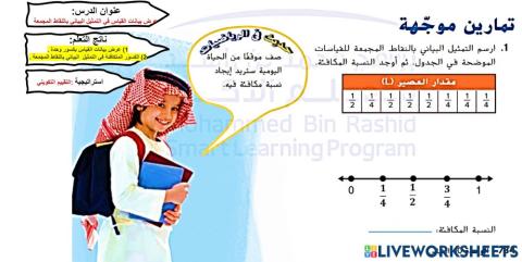 عرض بيانات القياس في التمثيل البياني بالنقاط المجمعة