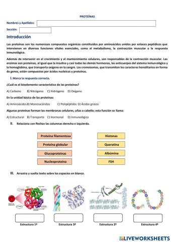 Las proteínas