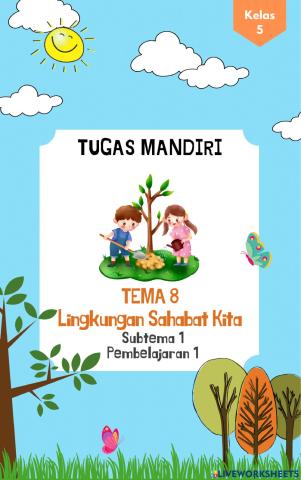 Tugas mandiri kelas 5