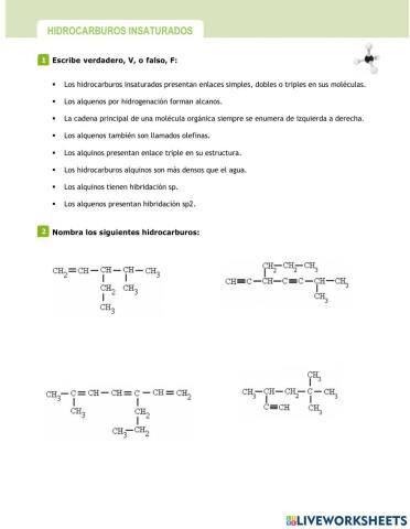 Hidrocarburos Insaturados