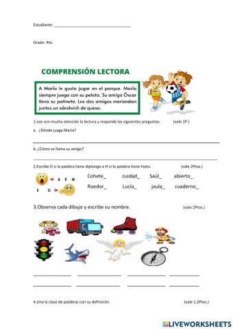 Examen de Lengua y literatura