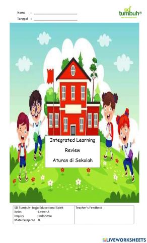 Integrated Learning-Review Aturan di Sekolah-Essay