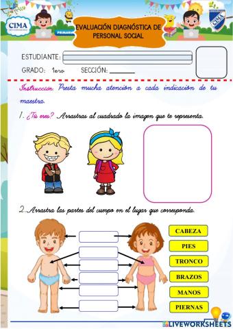 EVALUACIÓN DIAGNÓSTICA DE PERSONAL SOCIAL