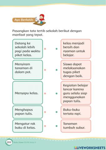 Tata tertib di sekolah