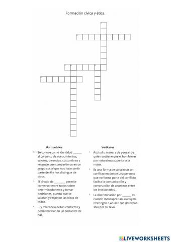 Formacion civica y etica