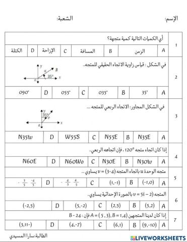 ورقة عمل مقدمة في الاتجاهات