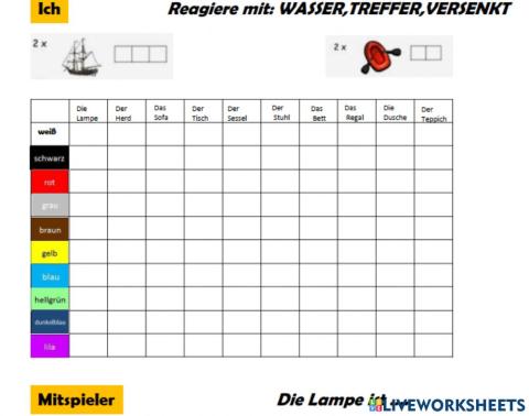 Schiffe versenken