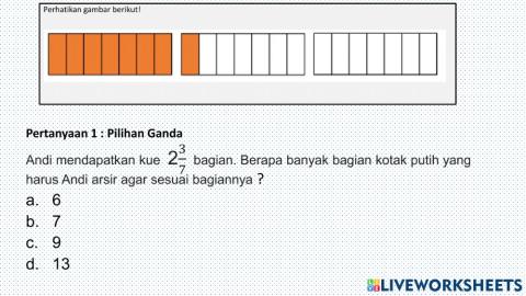 Latihan Numerasi 2