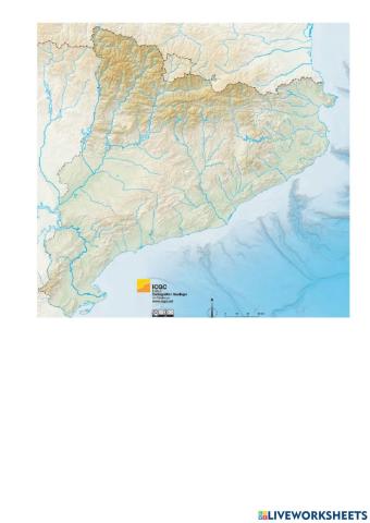 Mapa físic mut catalunya