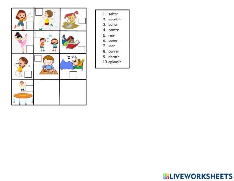 K-2nd Verbs