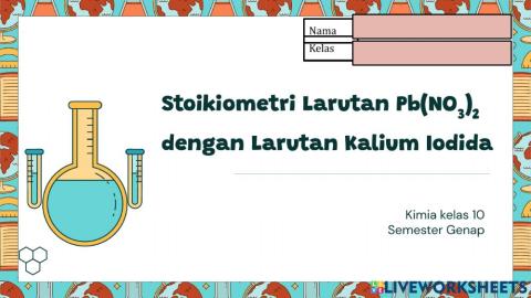 LKPD Percobaan Stoikiometri