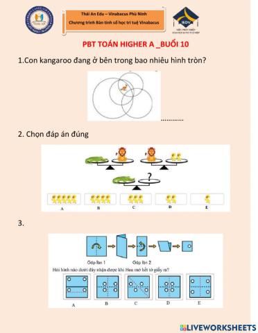 Higher A-buổi 10B