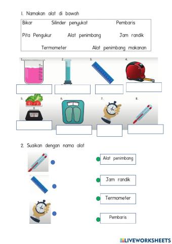 Kps mengukur dan menggunakan nombor