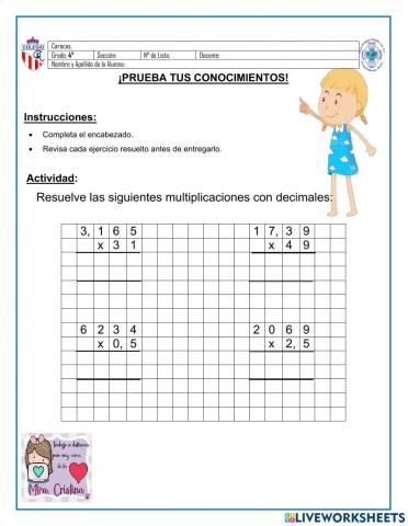 Multiplicaciones