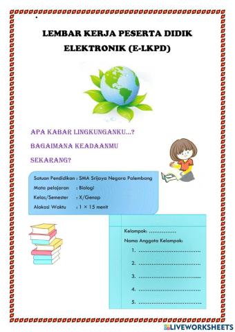 Biologi Materi Perubahan Lingkungan