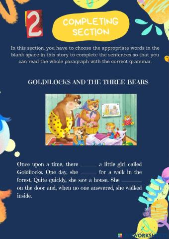 Goldilocks and the three bears