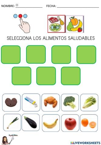 Alimentos saludables